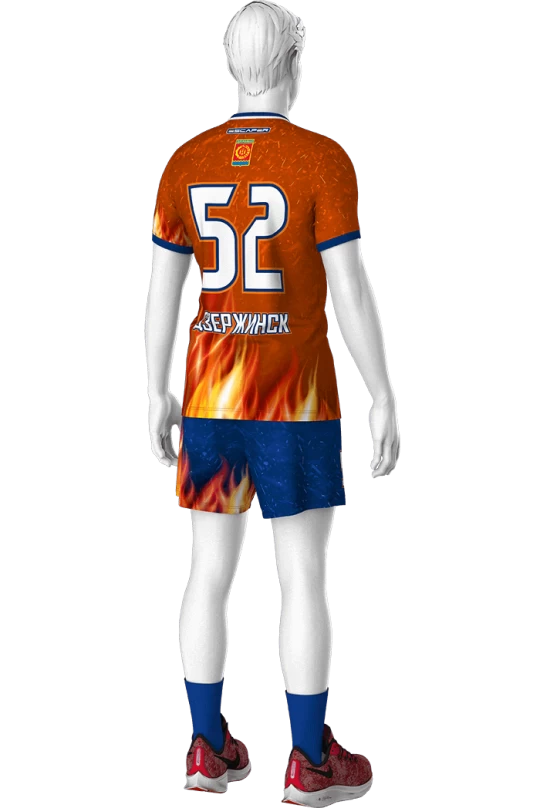 VOL-A03.0 Волейболист Футболка SP-Ф-М-А03-1 и Шорты В1 VOL-SH-U-A01 Спина