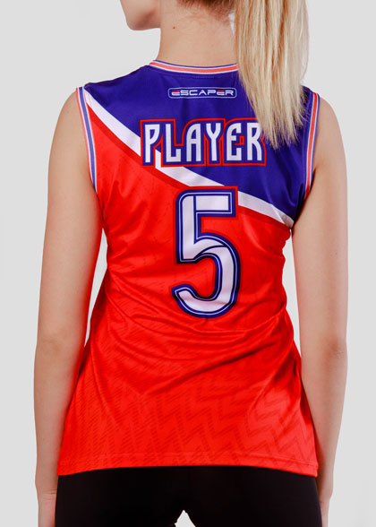 Волейбольная майка женская VOL-AWT-01-SUBL